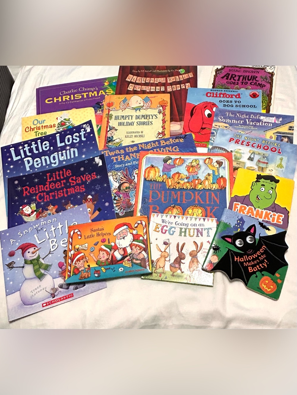 Children’s Baby Books – Holiday & Seasonal Back-to-school Collection – 17 Books